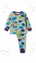 Boys child-friendly sleepwear set in soft fabric
