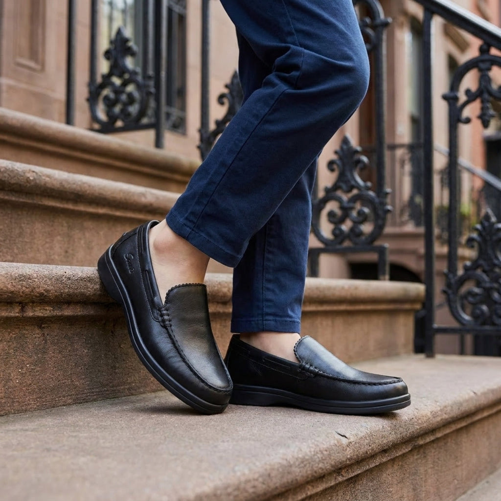 Boys Venetian Leather Dress Shoes