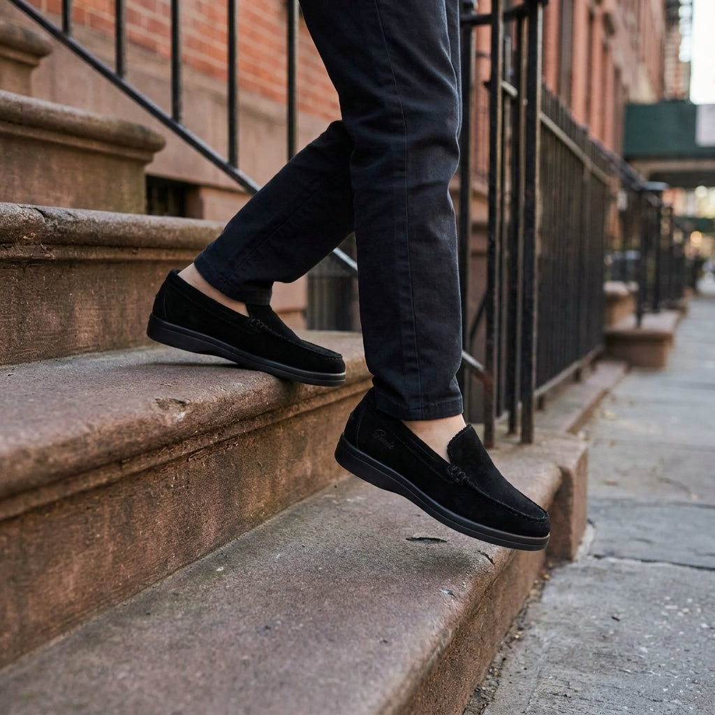 Boys Venetian Leather Dress Shoes