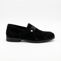 Black Velvet Boys Shoes