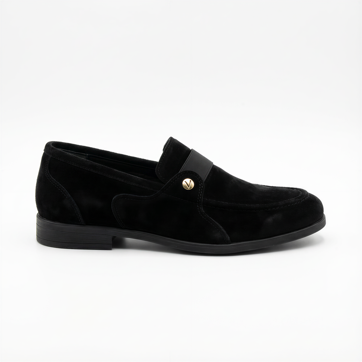 Black Velvet Boys Shoes