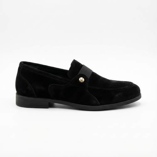 Black Velvet Boys Shoes