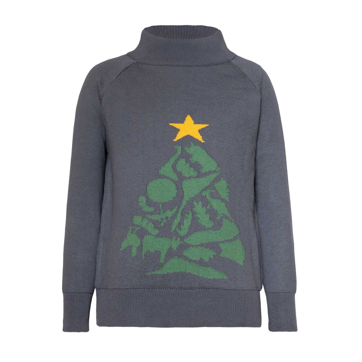 Grey Boys Christmas Sweater